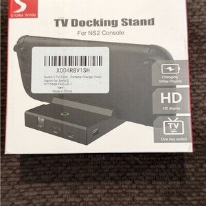 Black TV Docking Station for NS2